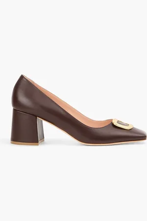 Rupert Sanderson Naxos embellished leather pumps - Brown - EU 37.5
