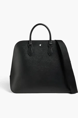 Montblanc Bowling Sartorial textured-leather tote - - OneSize
