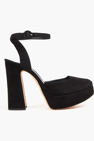 ALEXANDRE BIRMAN Suede platform pumps - - EU 41.5