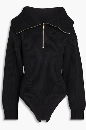 Jacquemus Risoul ribbed merino wool bodysuit - - FR 40