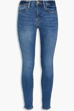 Frame Le High Skinny high-rise skinny jeans - Blue - 23