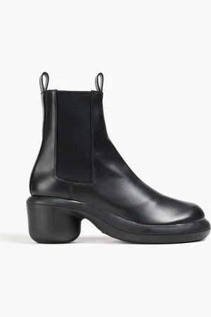Jil Sander Glossed-leather Chelsea boots - - EU 35