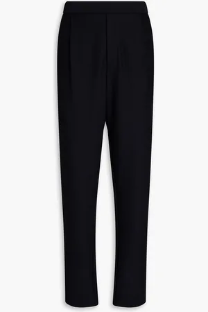 Giorgio Armani Pleated stretch-mesh pants - - IT 56