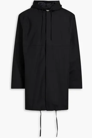 STUDIO NICHOLSON Cotton-blend hooded raincoat - - XL