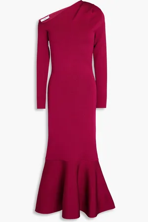 Safiyaa Annabel cutout ponte midi dress - - M