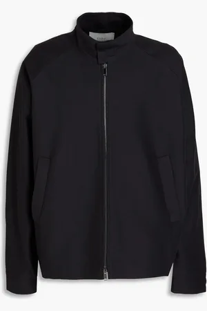 STUDIO NICHOLSON Barnes cotton-blend twill jacket - Blue - S