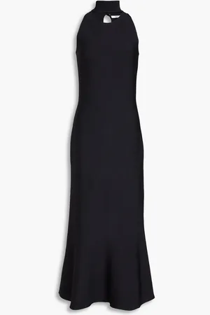 Safiyaa Chasca cutout ponte midi dress - - L