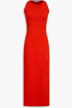 Safiyaa Medoran ponte midi dress - Red - S