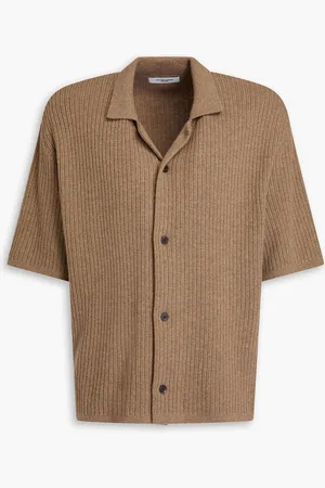 LE 17 SEPTEMBRE Ribbed-knit shirt - Brown - IT 46