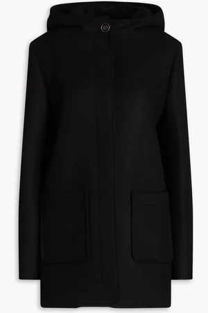 Claudie Pierlot Wool-blend felt coat - - FR 42