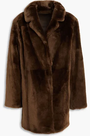 YVES SALOMON Shearling coat - - FR 36