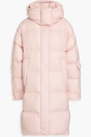 Holzweiler Quilted shell hooded coat - Pink - XXS