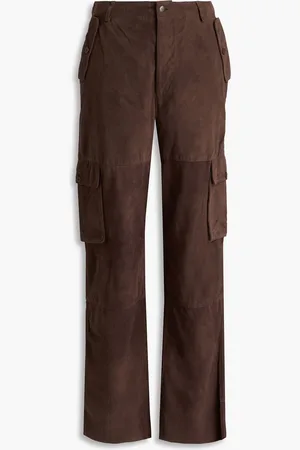 Deadwood Convoy suede cargo pants - - XL