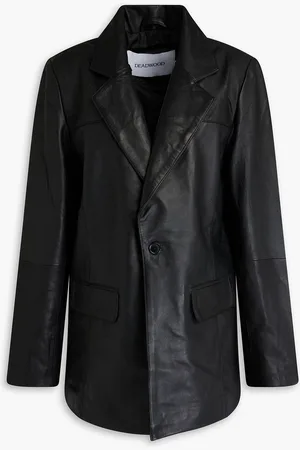 Deadwood Bradley leather blazer - - XXL