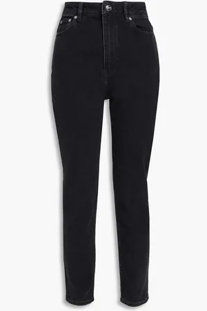 Ganni High-rise tapered jeans - - 32W/ 34L