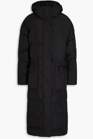 Ganni Quilted shell hooded coat - - 4XL
