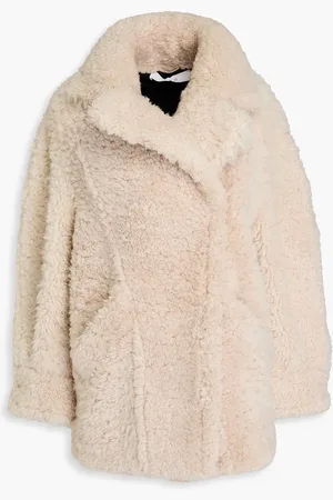 IRO Shearling coat - Neutral - FR 38