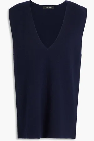 Lisa Yang Cashmere vest - Blue - 1