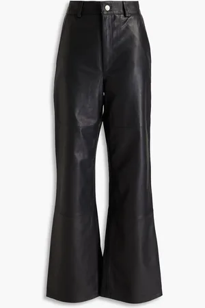 Deadwood Flynn leather flared pants - - M
