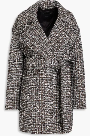 Joseph Bouclé-tweed coat - - FR 34
