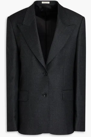 BITE Wool-twill blazer - Gray - UK 6