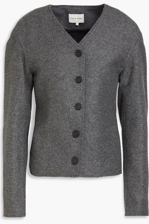 Loulou Studio Vega wool-blend felt jacket - Gray - S