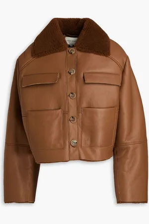 Loulou Studio Bugur shearling jacket - Brown - M
