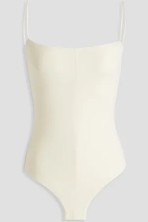 Khaite Jersey bodysuit - White - S