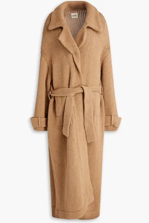 Khaite Filip cashmere coat - Brown - XS