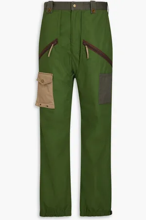 Acne Studios Cotton cargo pants - Green - IT 44