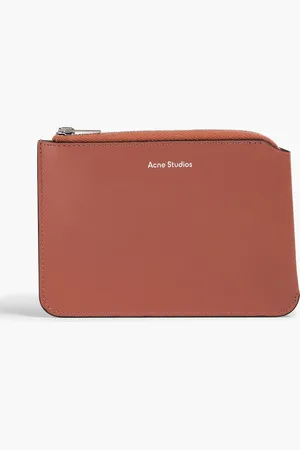 Acne Studios Leather pouch - Brown - OneSize