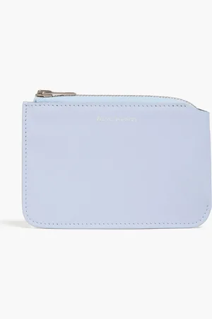 Acne Studios Leather coin purse - Blue - OneSize