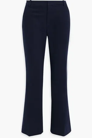 Vince Stretch-cotton bootcut pants - Blue - US 8
