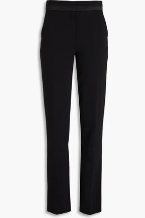 Emporio Armani Stretch-crepe slim-leg pants - - IT 40