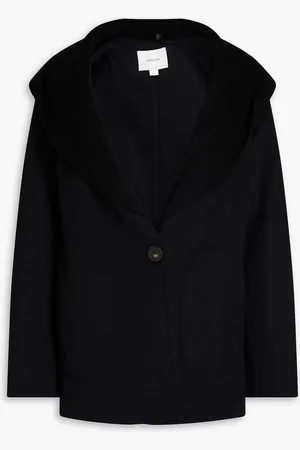 Vince Brushed-felt hooded jacket - - L