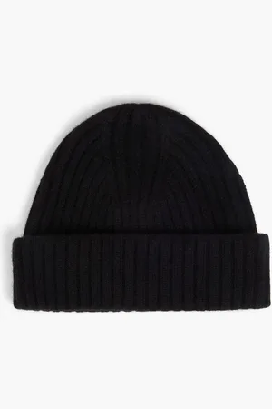 Totême Ribbed cashmere beanie - - ONESIZE