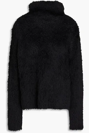James Perse Brushed knitted turtleneck sweater - - 0