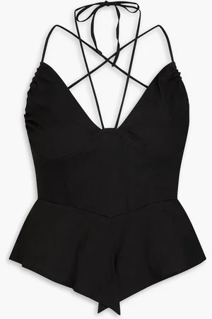 Rohe Linen-blend bustier top - - DE 36