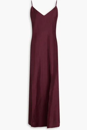Rohe Voile midi dress - Burgundy - DE 34