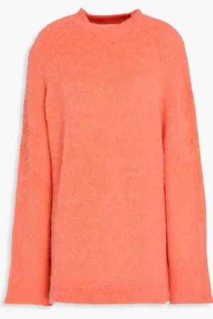 Rohe Oversized alpaca-blend sweater - Orange - DE 40