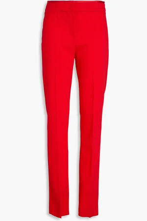 Emporio Armani Wool-blend slim-leg pants - - IT 44