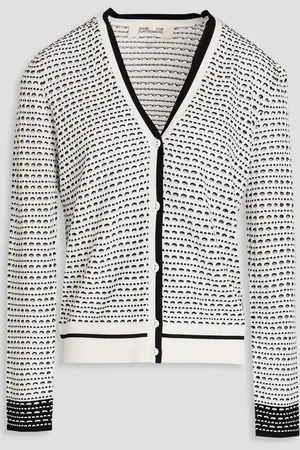 Diane von Furstenberg Josiah open-knit cardigan - - L