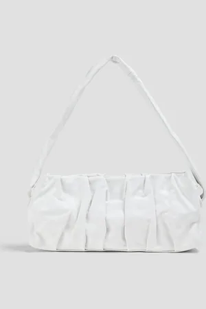 Elleme Vague pleated leather shoulder bag - - OneSize