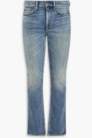 RAG&BONE Fit 2 Authentic Stretch whiskered denim jeans - Blue - 28W/ 32L
