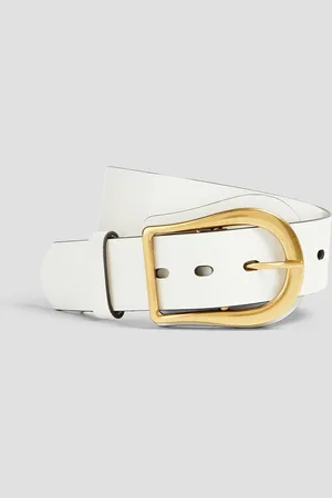 ZIMMERMANN Leather belt - White - S/M