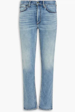 RAG&BONE Fit 2 Authentic Stretch whiskered denim jeans - Blue - 29W/ 32L