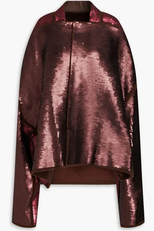 Rick Owens Sequined wool jacket - - ONESIZE