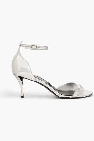 Roger Vivier Argento metallic leather sandals - Metallic - EU 35