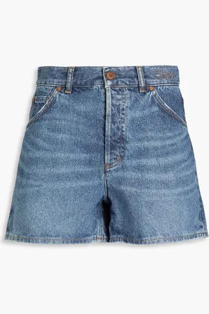 Chloé Faded denim shorts - Blue - 24