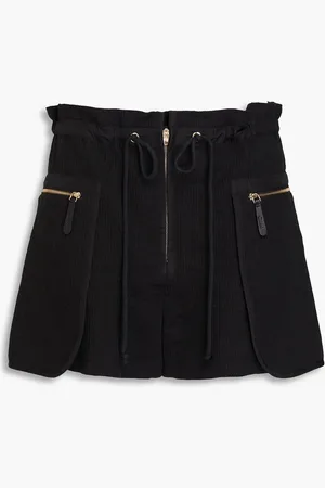 Chloé Quilted linen shorts - - FR 36